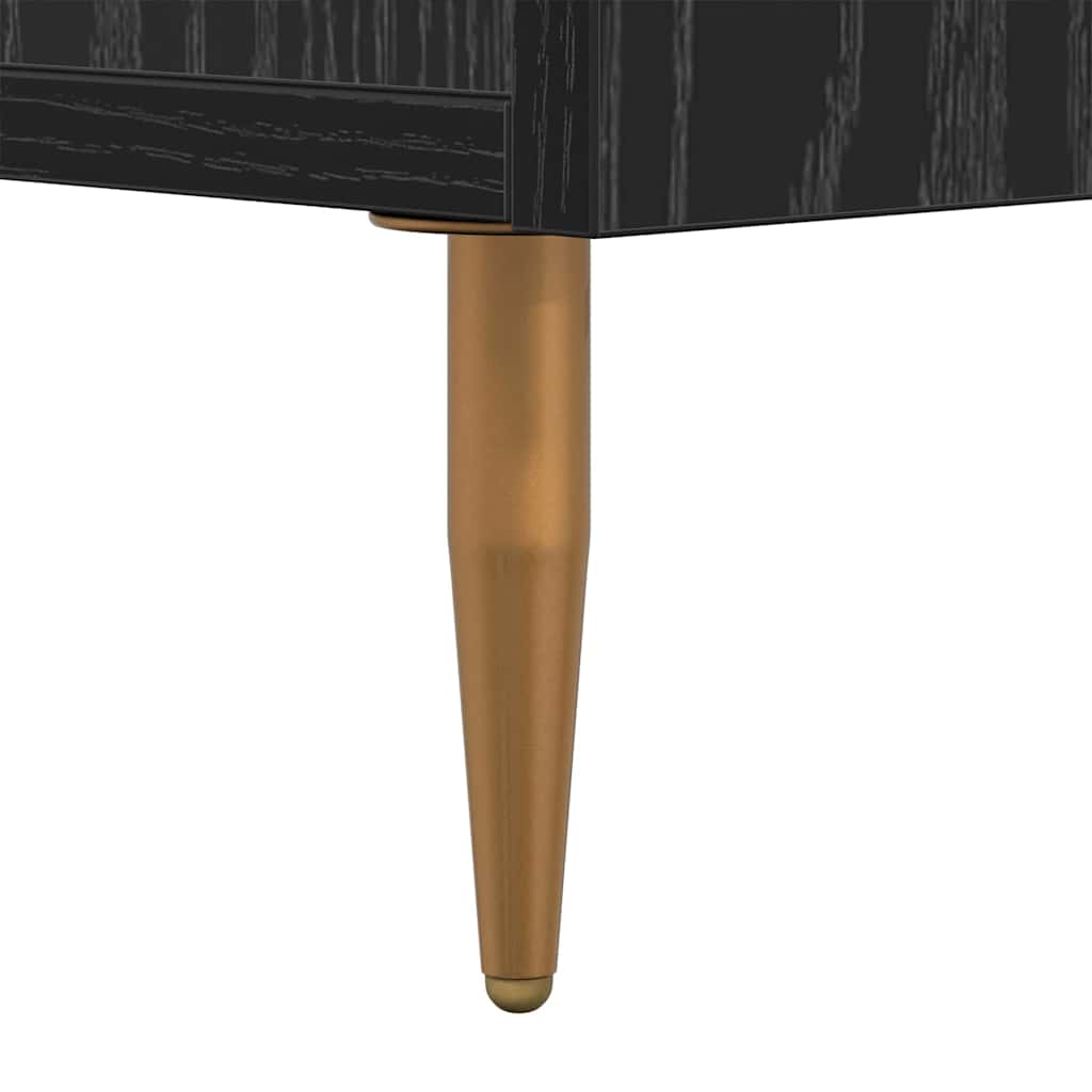 Table de chevet Noir 40 x 35 x 47.5 cm Bois d'ingénierie - XIOS