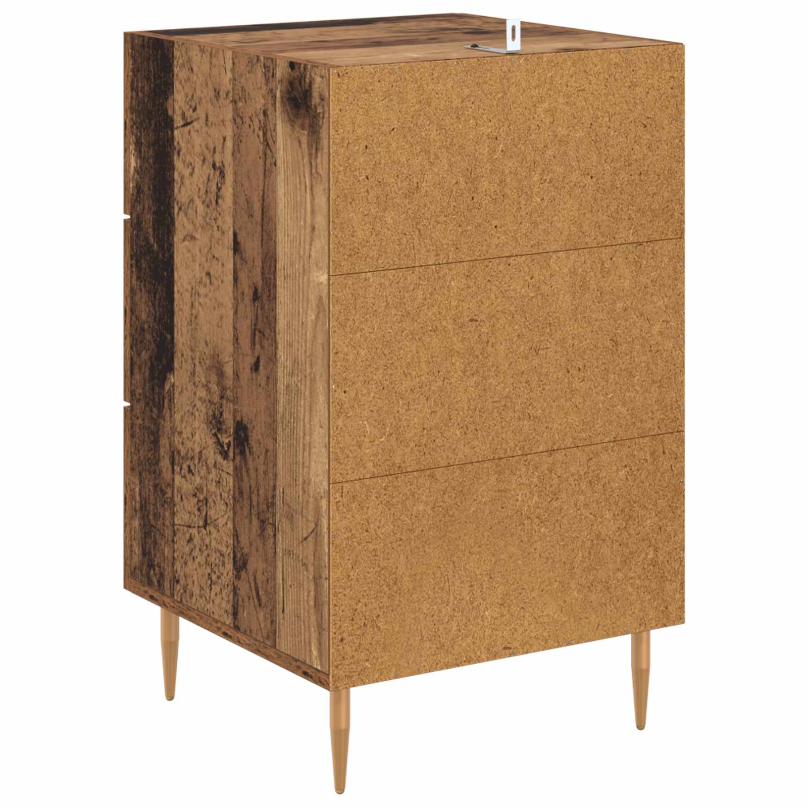 Cabinet de chevet Bois ancien 40 x 40 x 66 cm Bois d'ingénierie - XIOS