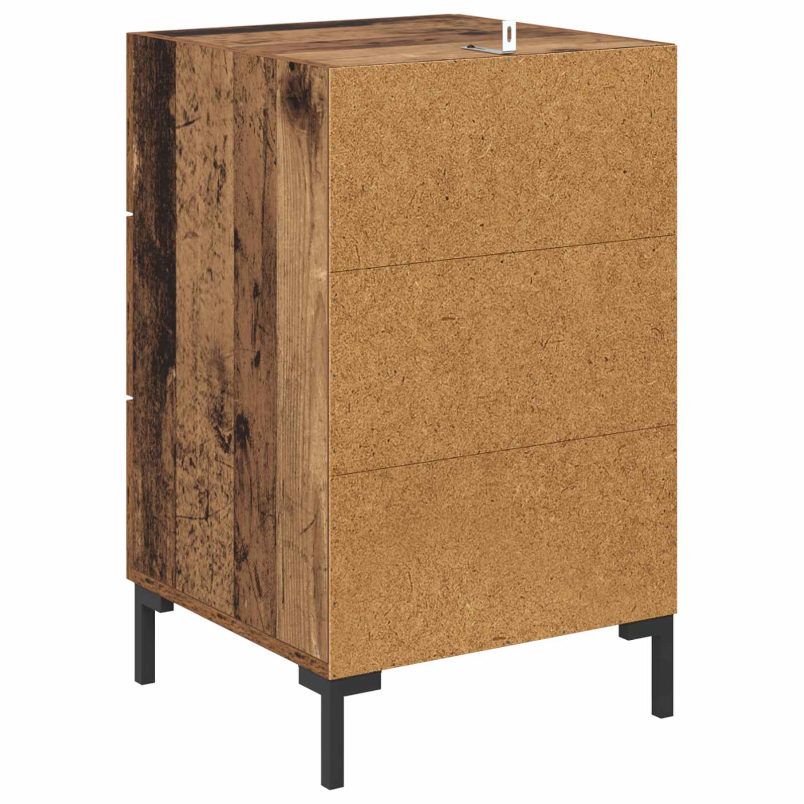 Cabinet de chevet Bois ancien 40 x 40 x 66 cm Bois d'ingénierie - XIOS