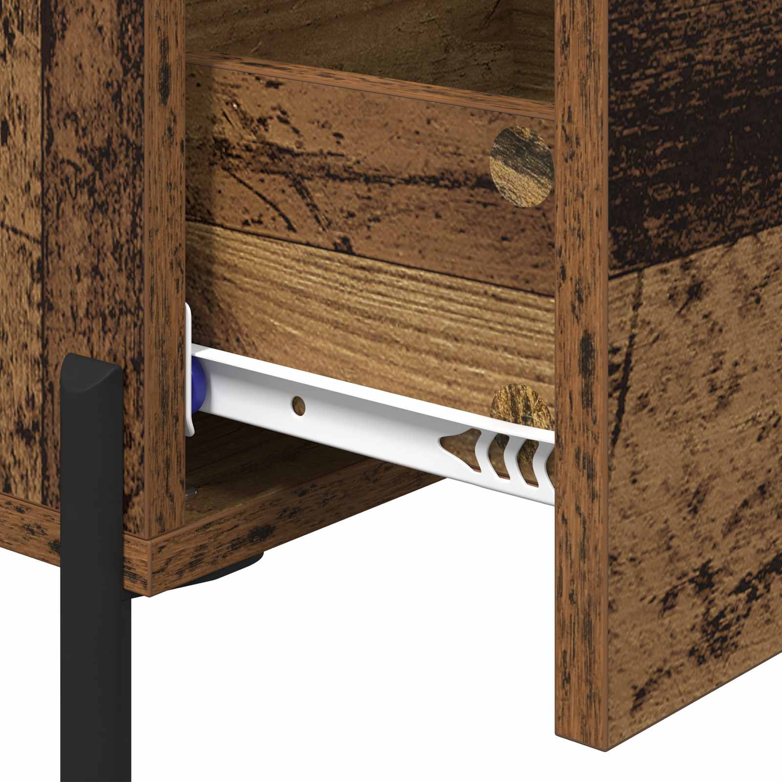 Cabinet de chevet Bois ancien 40 x 40 x 66 cm Bois d'ingénierie - XIOS