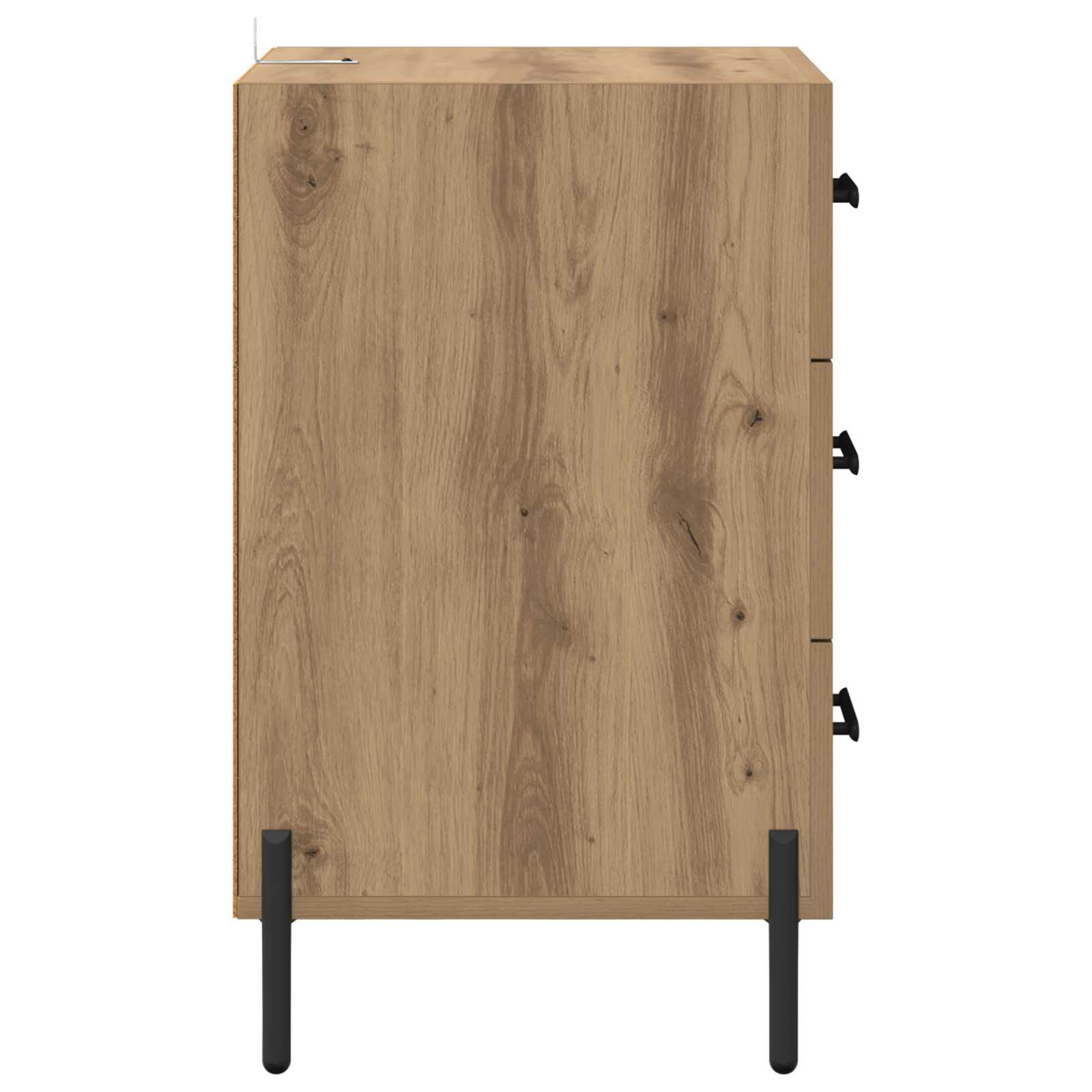 Cabinet de chevet Chêne artisanal 40 x 40 x 66 cm - XIOS