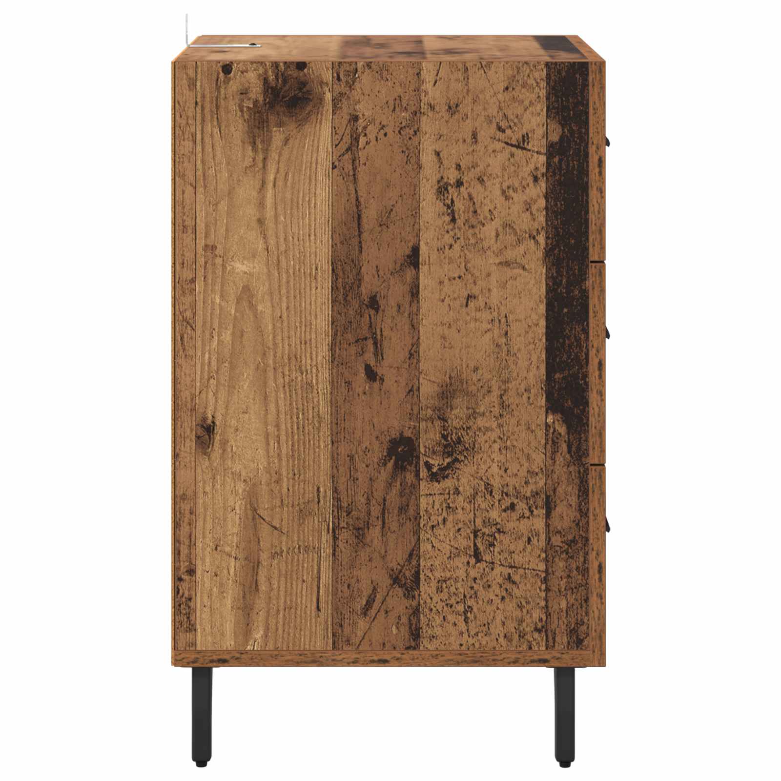 Cabinet de chevet Bois ancien 40 x 40 x 66 cm Bois d'ingénierie - XIOS