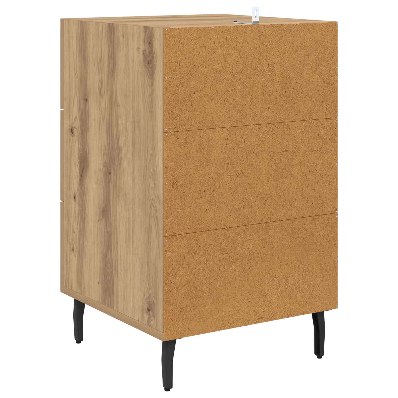 Cabinet de chevet Chêne artisanal 40 x 40 x 66 cm - XIOS