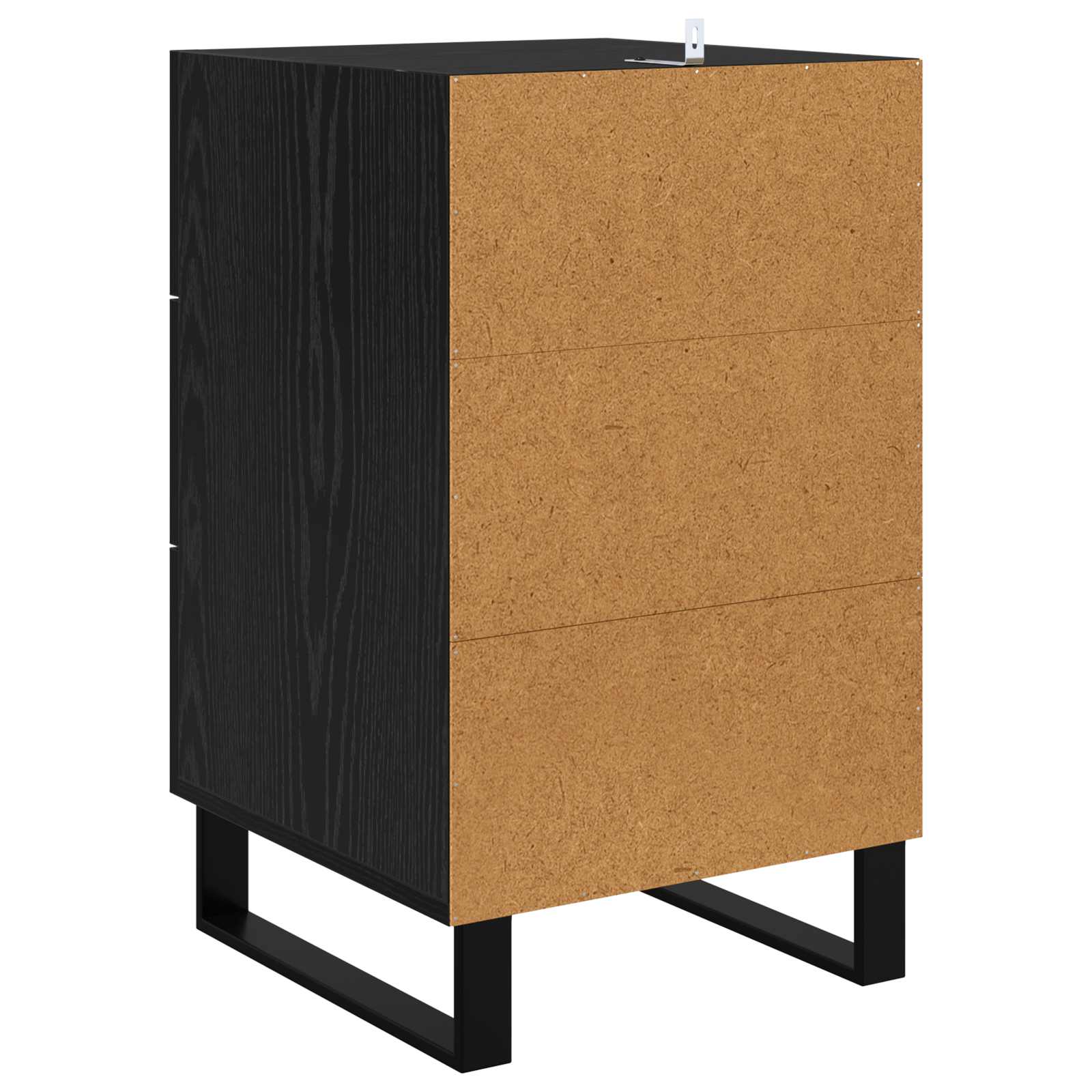 Cabinet de chevet Chêne noir 40 x 40 x 66 cm Bois d'ingénierie - XIOS