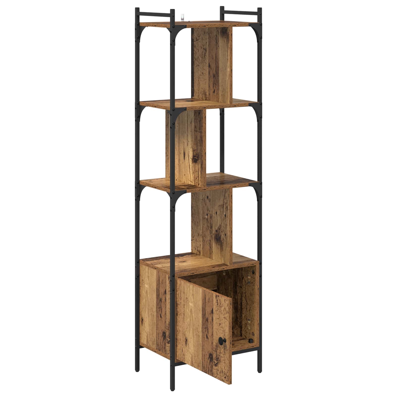 Bibliothèque Bois Ancien 44,5 x 30 x 154,5 cm Bois d'ingénierie - XIOS