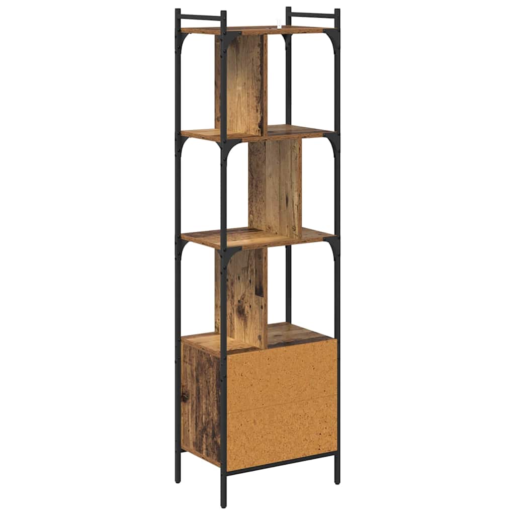 Bibliothèque Bois Ancien 44,5 x 30 x 154,5 cm Bois d'ingénierie - XIOS