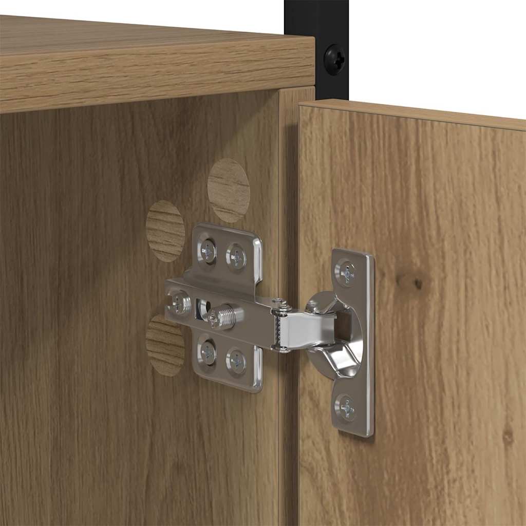 Bibliothèque Chêne artisanal 44,5 x 30 x 154,5 cm - XIOS