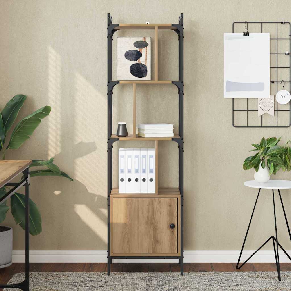 Bibliothèque Chêne artisanal 44,5 x 30 x 154,5 cm - XIOS