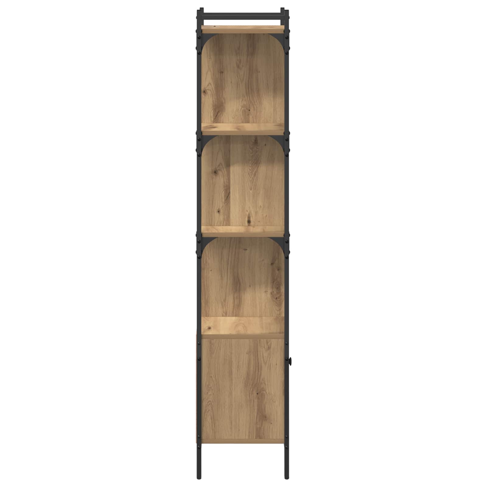 Bibliothèque 6 niveaux 44,5 x 30 x 154,5 cm Bois d'ingénierie - XIOS