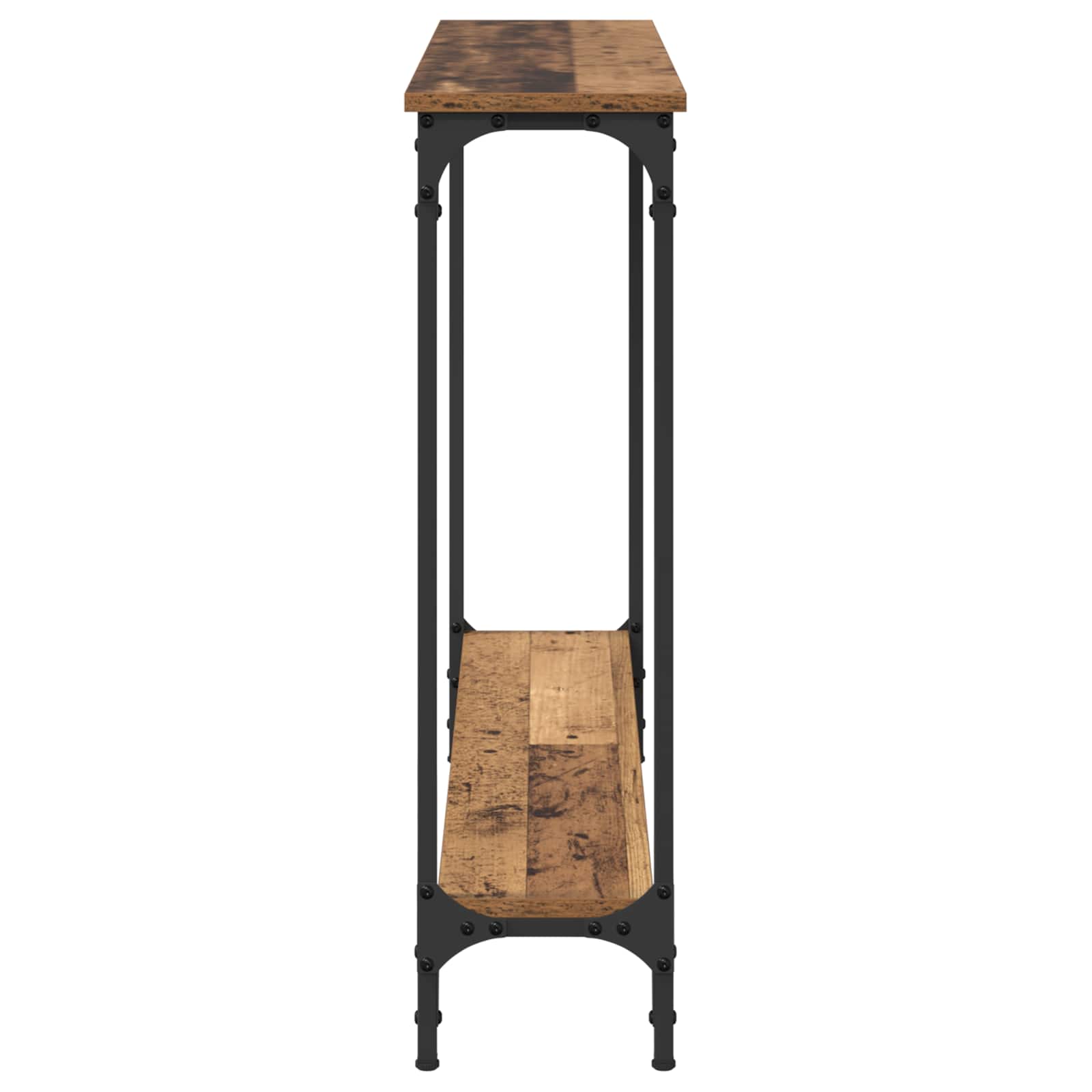 Table console Bois Ancien 100 x 22,5 x 75 cm Bois d'ingénierie - XIOS
