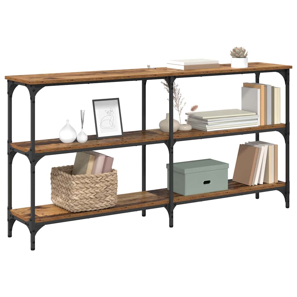 Table console Bois Ancien 150 x 29 x 75 cm - XIOS