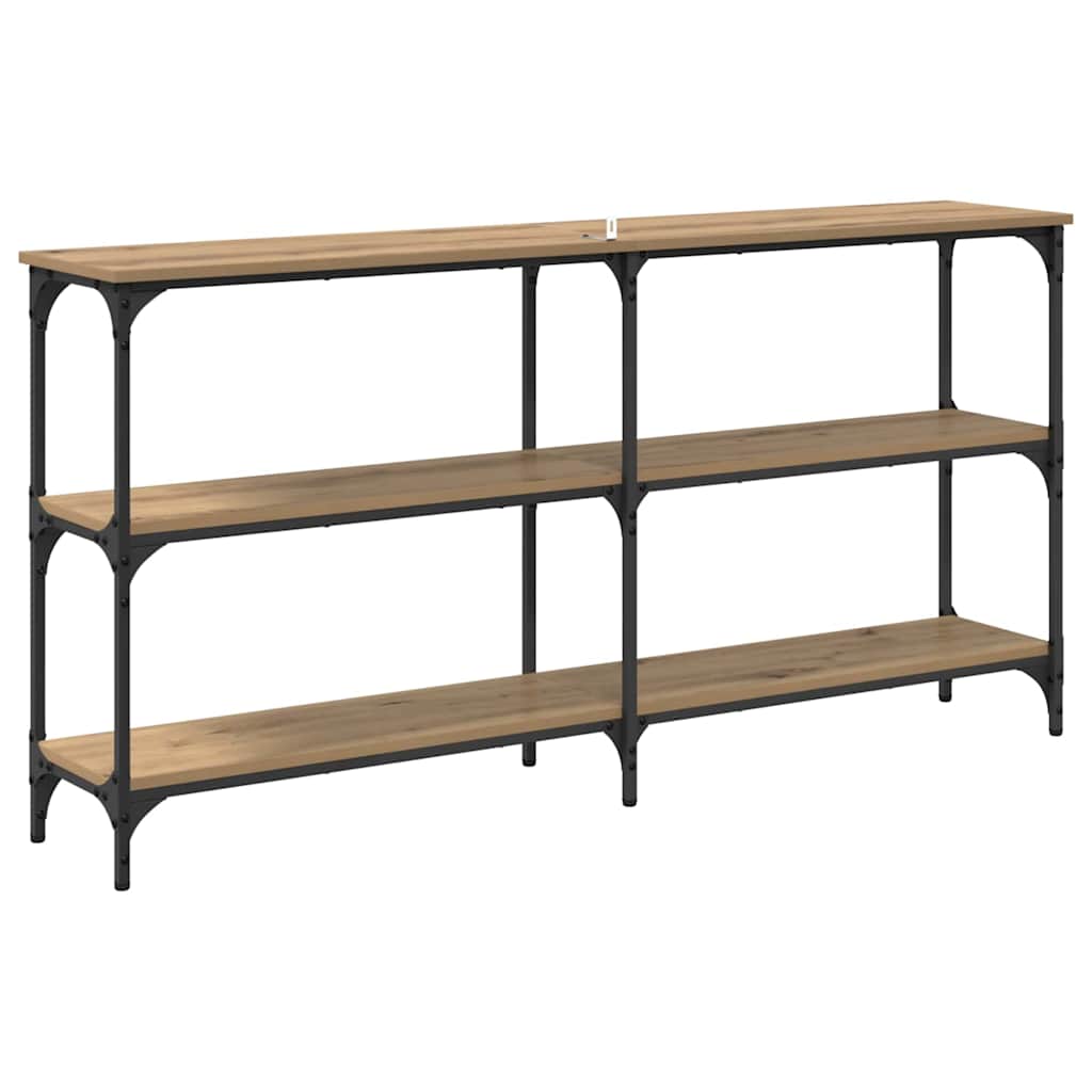 Table console Chêne artisanal 150 x 29 x 75 cm - XIOS