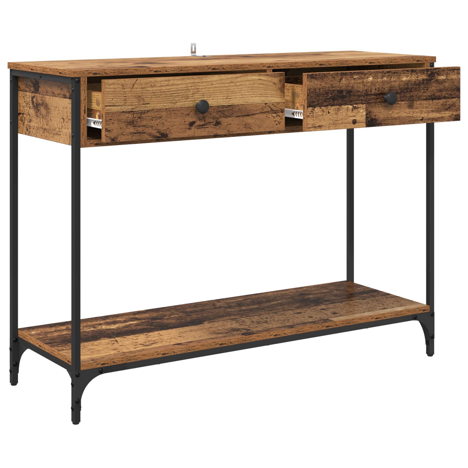 Table console Bois Ancien 100 x 34,5 x 75 cm Bois d'ingénierie - XIOS