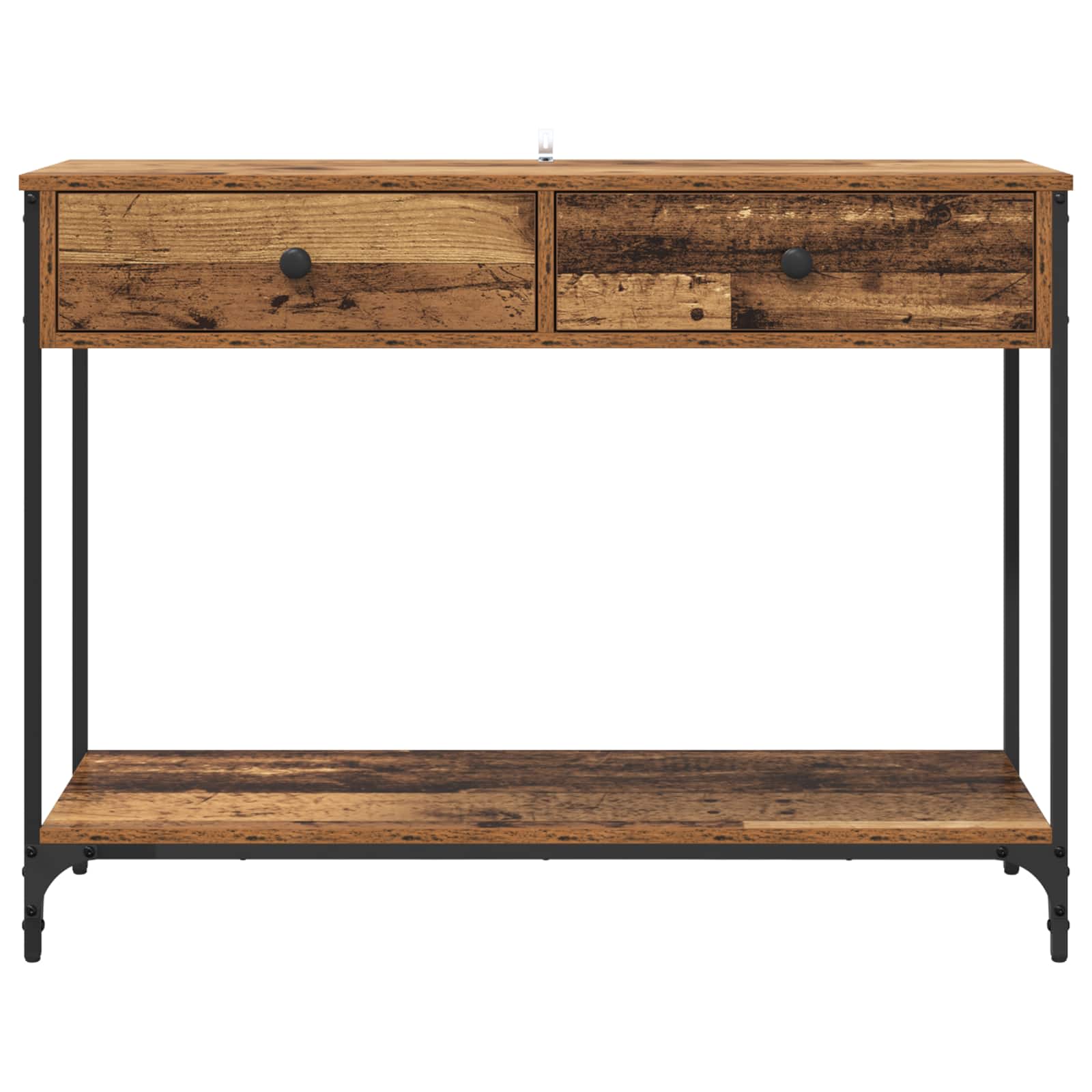 Table console Bois Ancien 100 x 34,5 x 75 cm Bois d'ingénierie - XIOS
