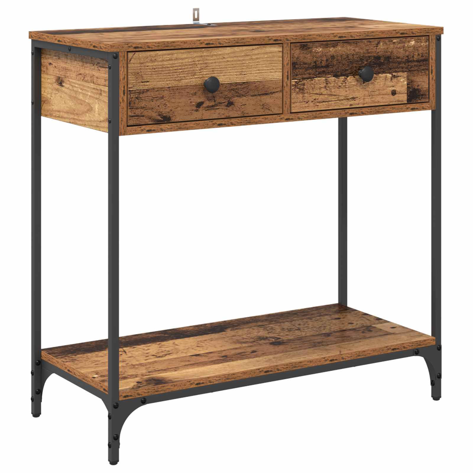 Table console Bois Ancien 75 x 34,5 x 75 cm Bois d'ingénierie - XIOS