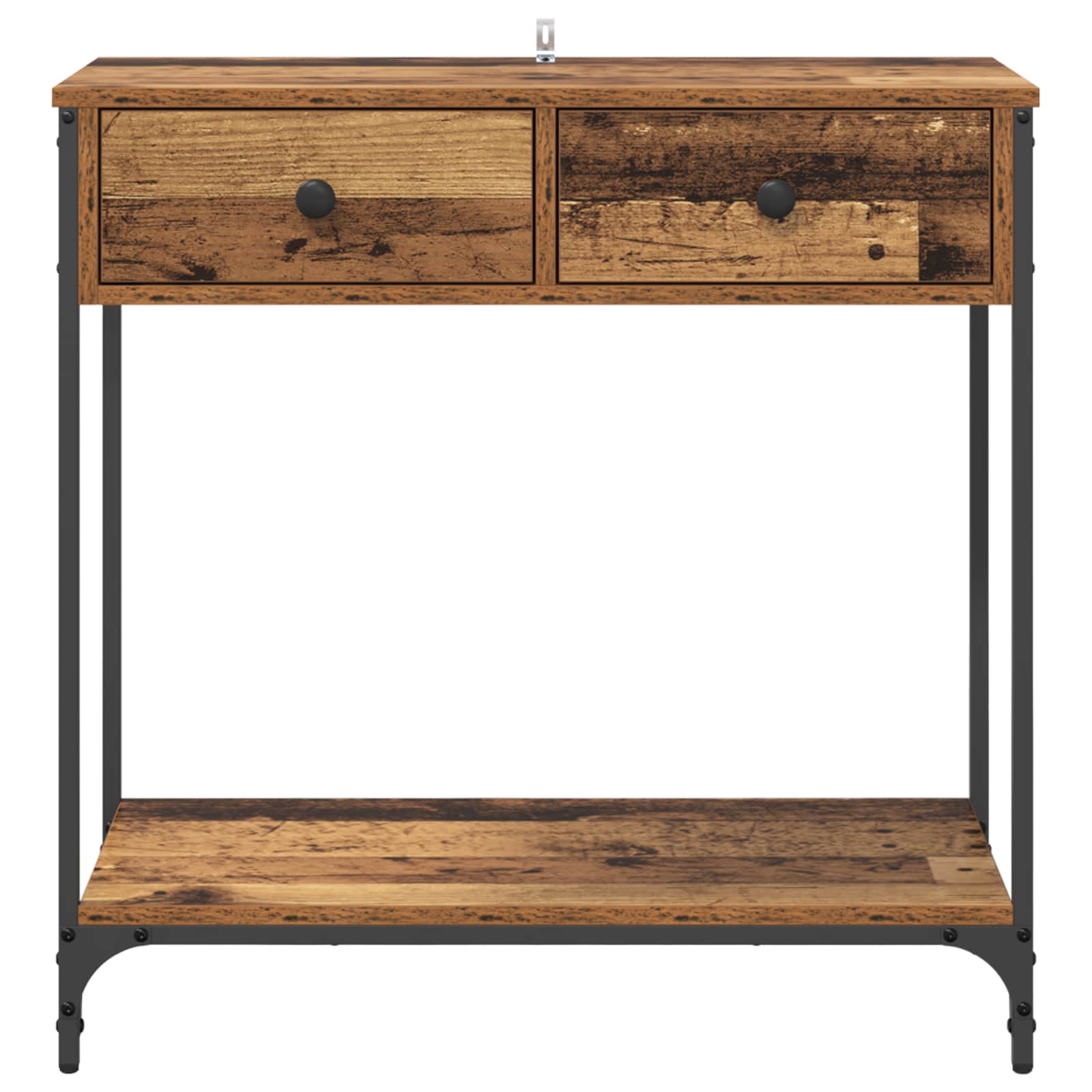 Table console Bois Ancien 75 x 34,5 x 75 cm Bois d'ingénierie - XIOS