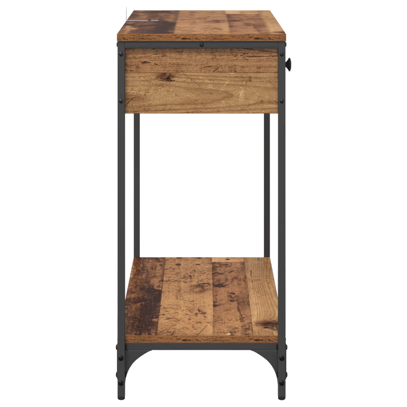 Table console Bois Ancien 75 x 34,5 x 75 cm Bois d'ingénierie - XIOS