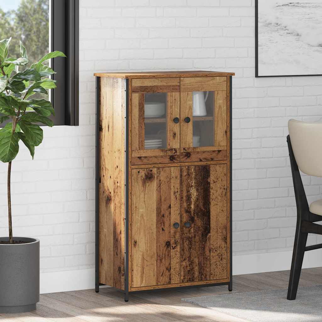 Haut Armoire Bois Ancien 62 x 32 x 106,5 cm Bois d'ingénierie - XIOS