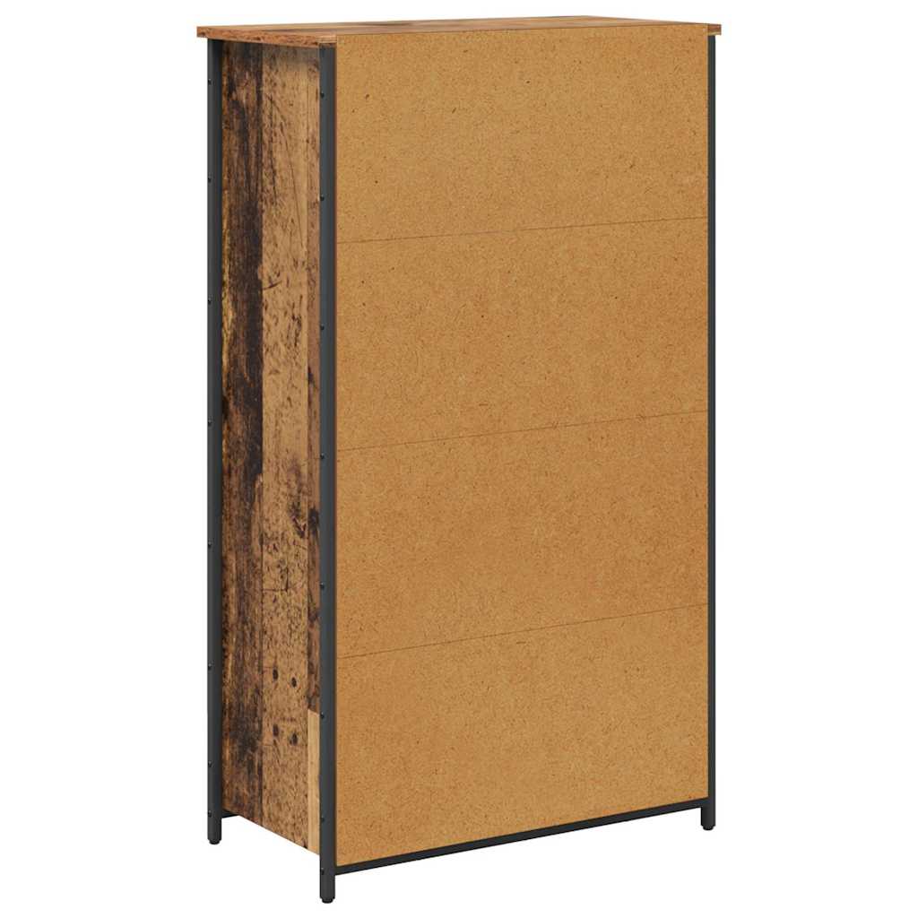 Haut Armoire Bois Ancien 62 x 32 x 106,5 cm Bois d'ingénierie - XIOS