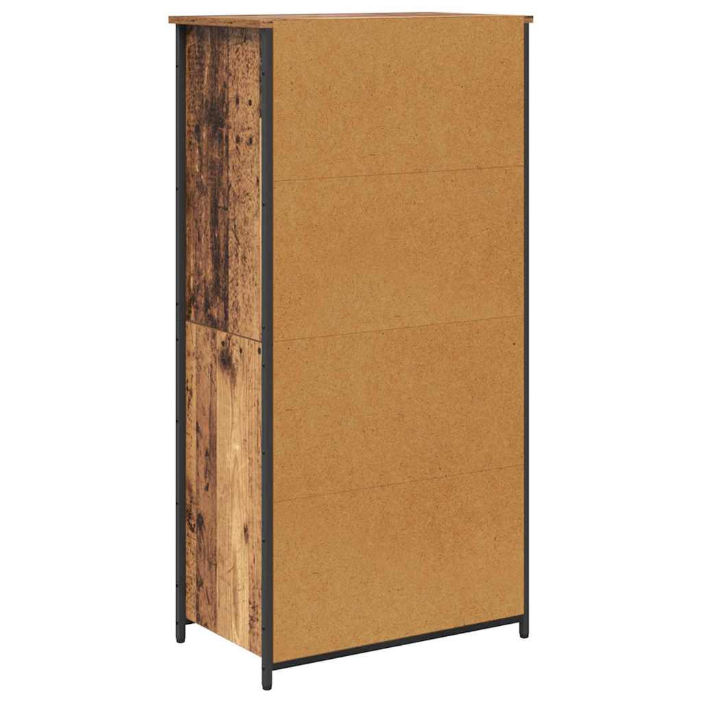 Haut Armoire Bois Ancien 62 x 36 x 121,5 cm Bois d'ingénierie - XIOS