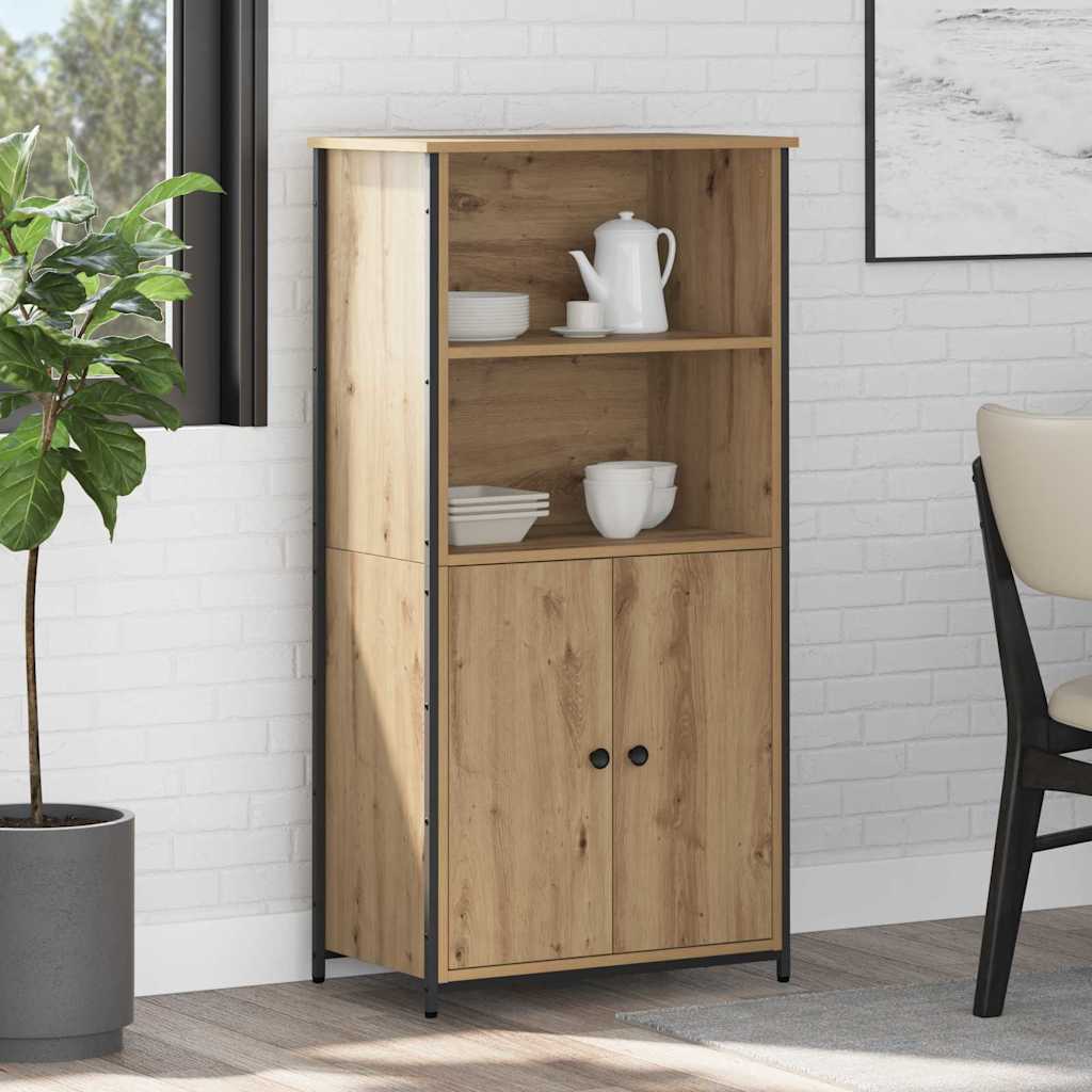 Haut Armoire Chêne artisanal 62 x 36 x 121,5 cm - XIOS