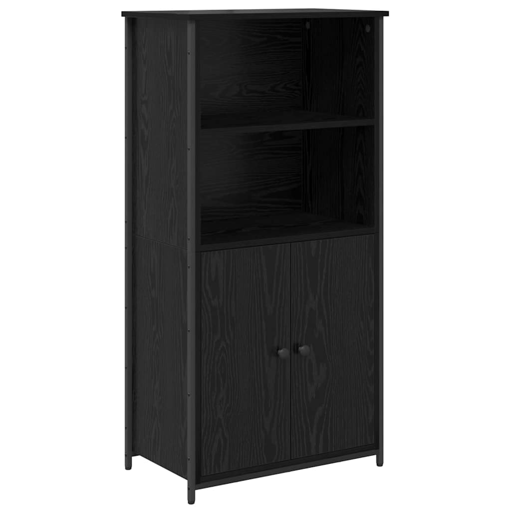 Haut Armoire Chêne noir 62 x 36 x 121,5 cm Bois d'ingénierie - XIOS