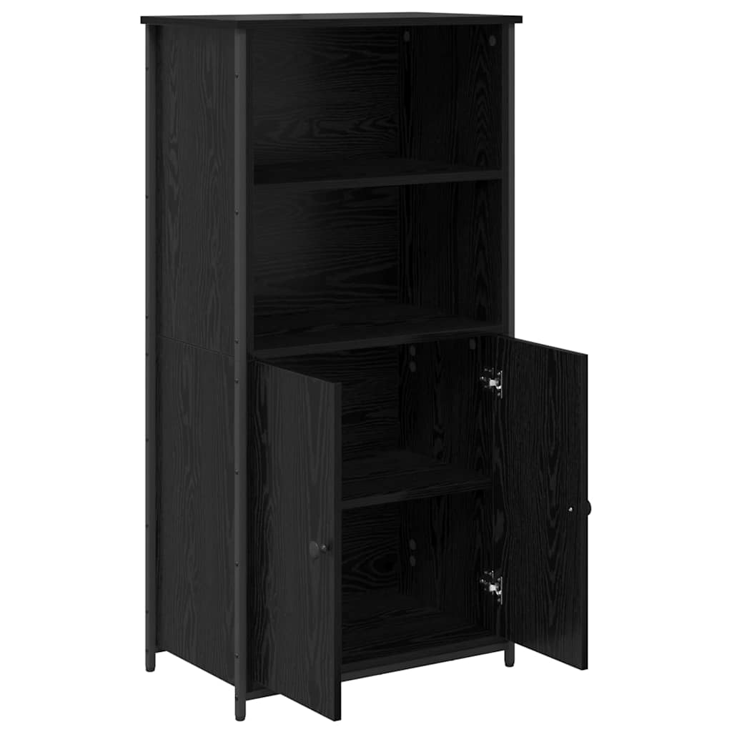 Haut Armoire Chêne noir 62 x 36 x 121,5 cm Bois d'ingénierie - XIOS