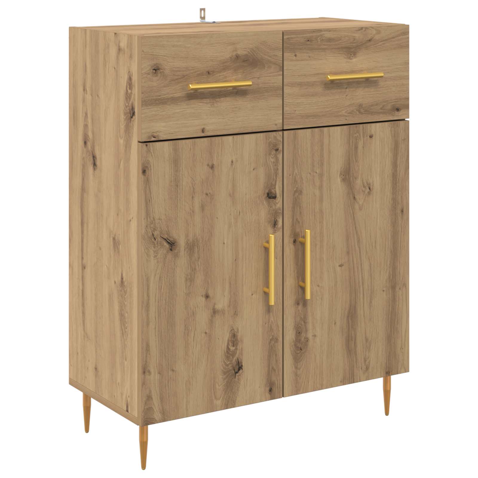 Buffet Chêne artisanal 69,5 x 34 x 90 cm Bois d'ingénierie - XIOS