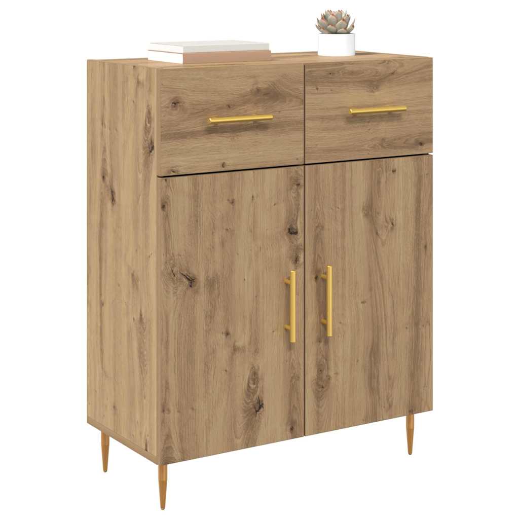 Buffet Chêne artisanal 69,5 x 34 x 90 cm Bois d'ingénierie - XIOS