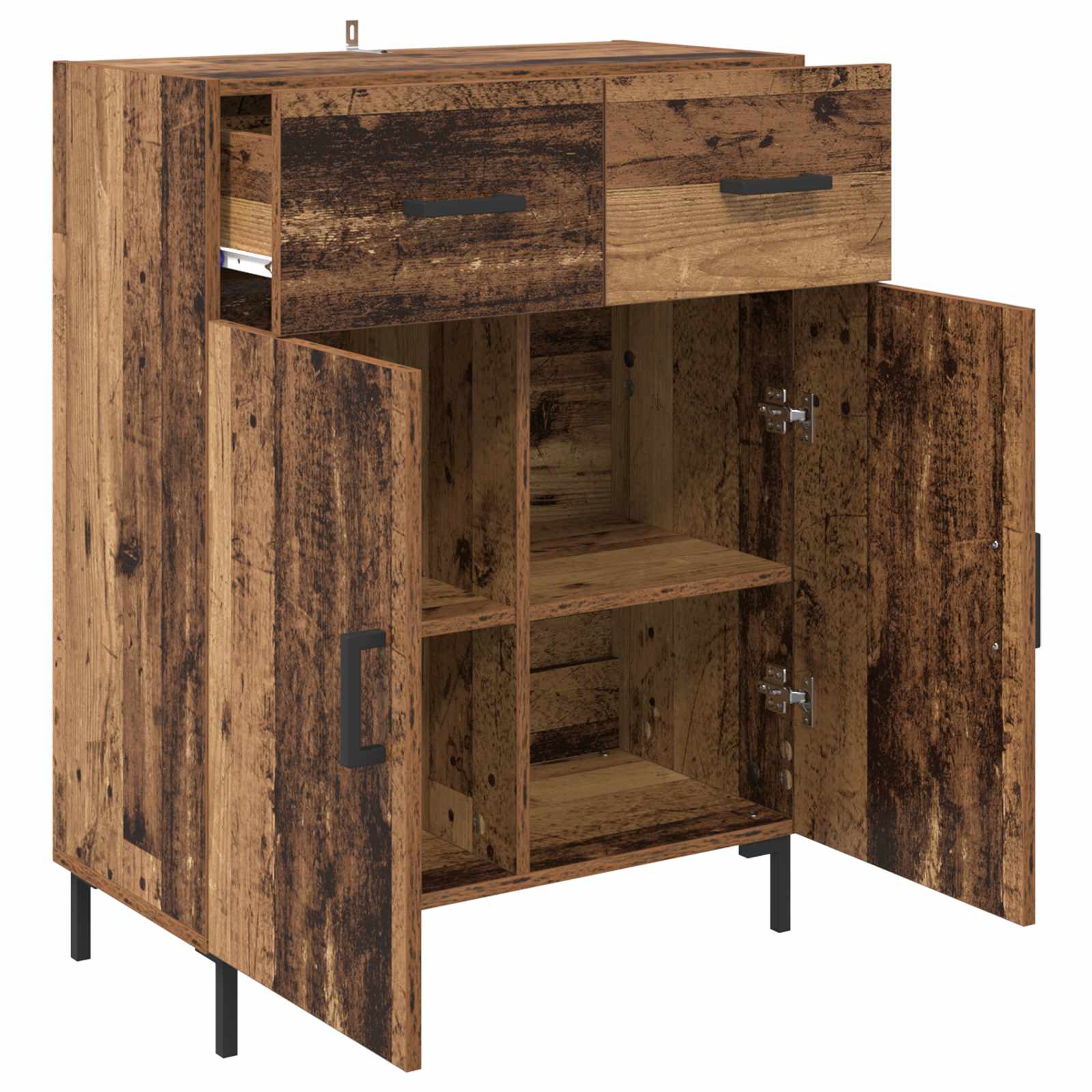 Buffet Bois ancien 69,5 x 34 x 90 cm Bois d'ingénierie - XIOS