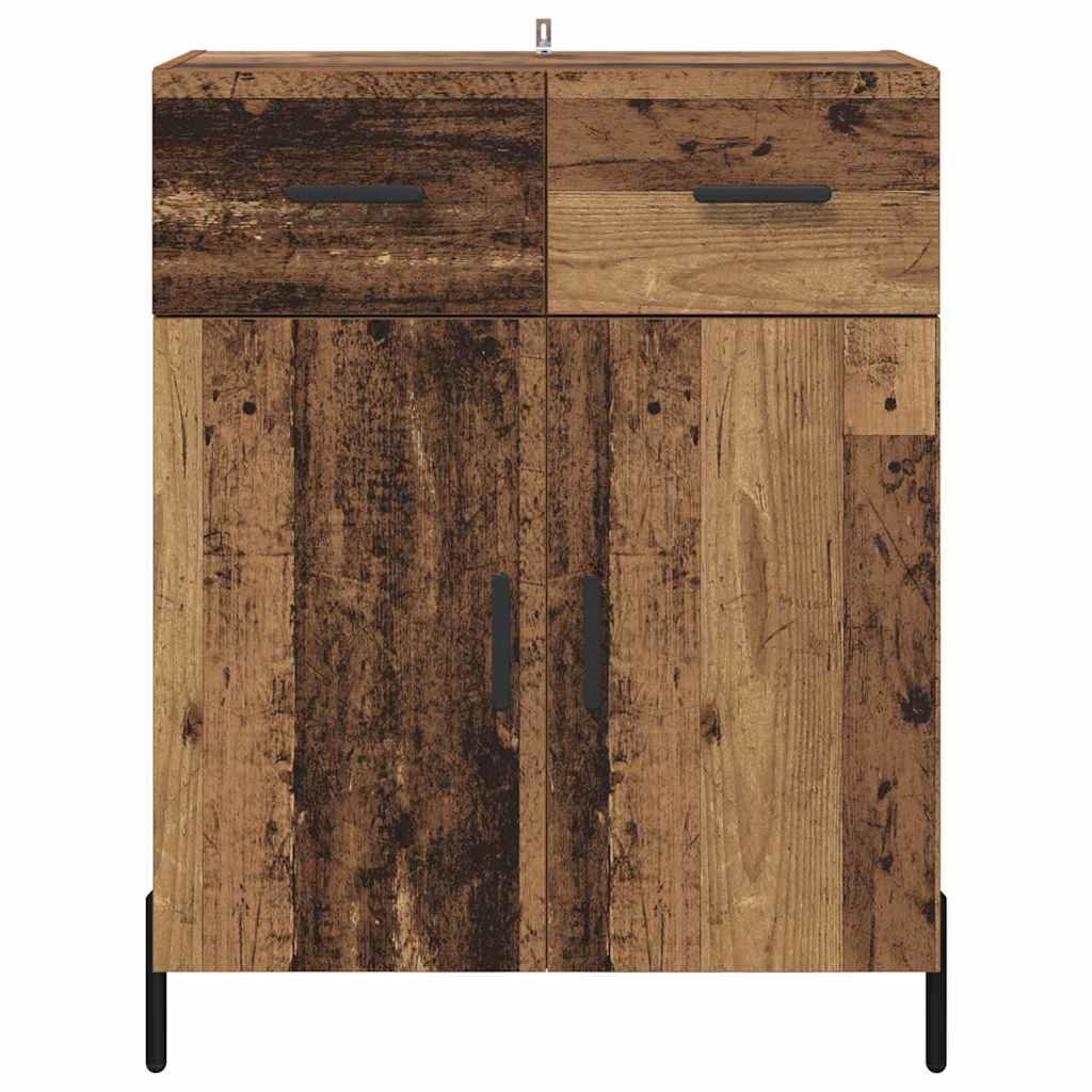 Buffet Bois Ancien 69,5 x 34 x 90 cm Bois d'ingénierie - XIOS