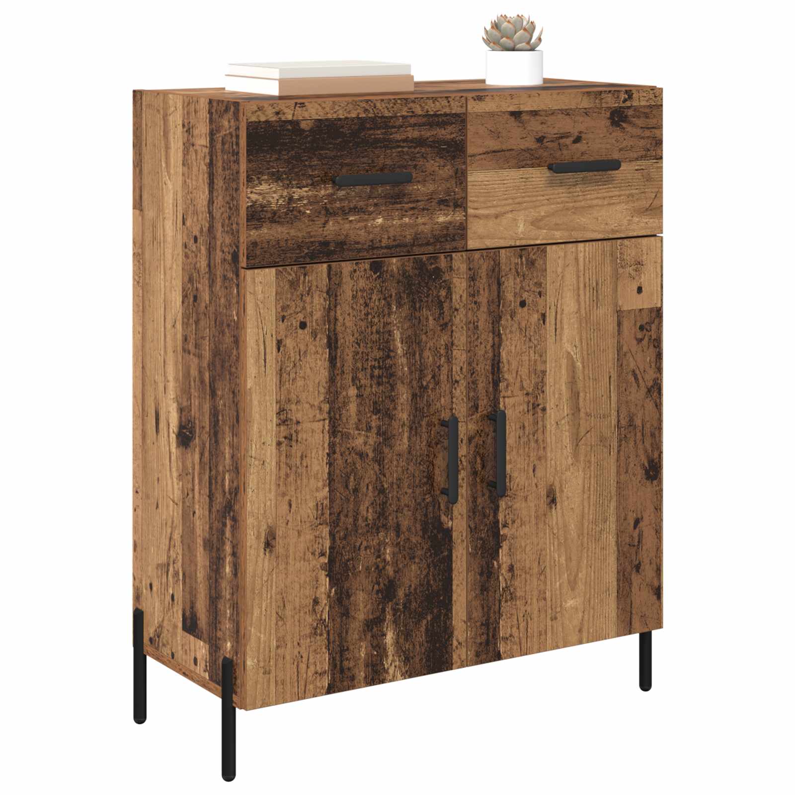Buffet Bois Ancien 69,5 x 34 x 90 cm Bois d'ingénierie - XIOS