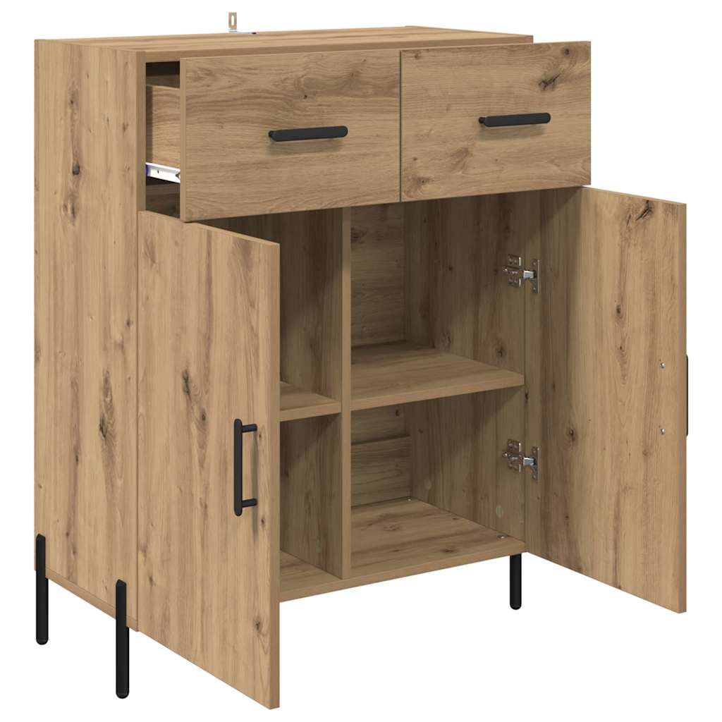 Buffet Chêne artisanal 69,5 x 34 x 90 cm Bois d'ingénierie - XIOS