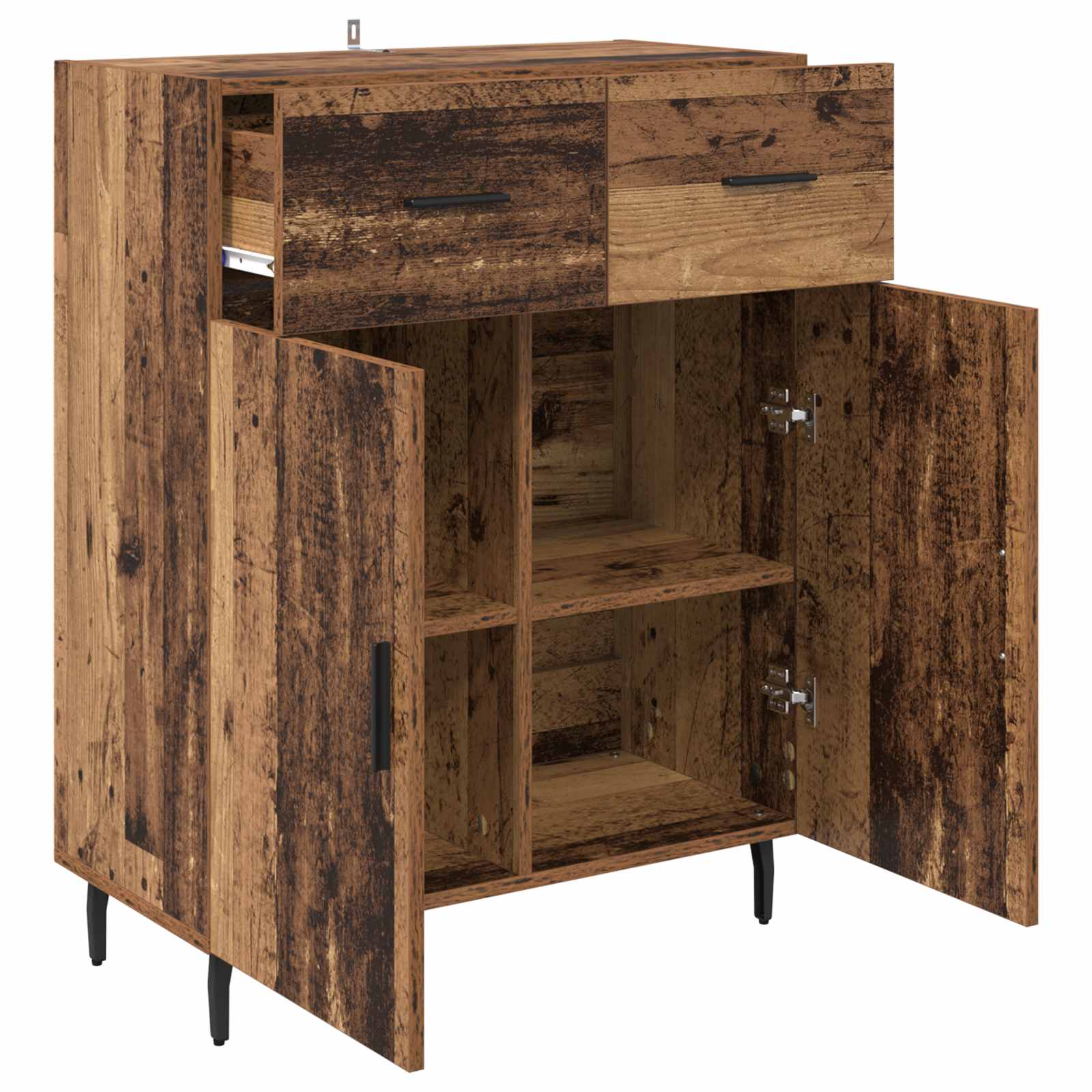 Buffet Bois Ancien 69,5 x 34 x 90 cm Bois d'ingénierie - XIOS