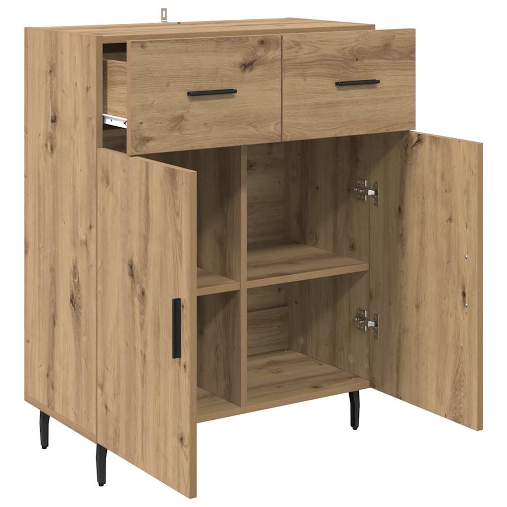 Buffet Chêne artisanal 69,5 x 34 x 90 cm Bois d'ingénierie - XIOS