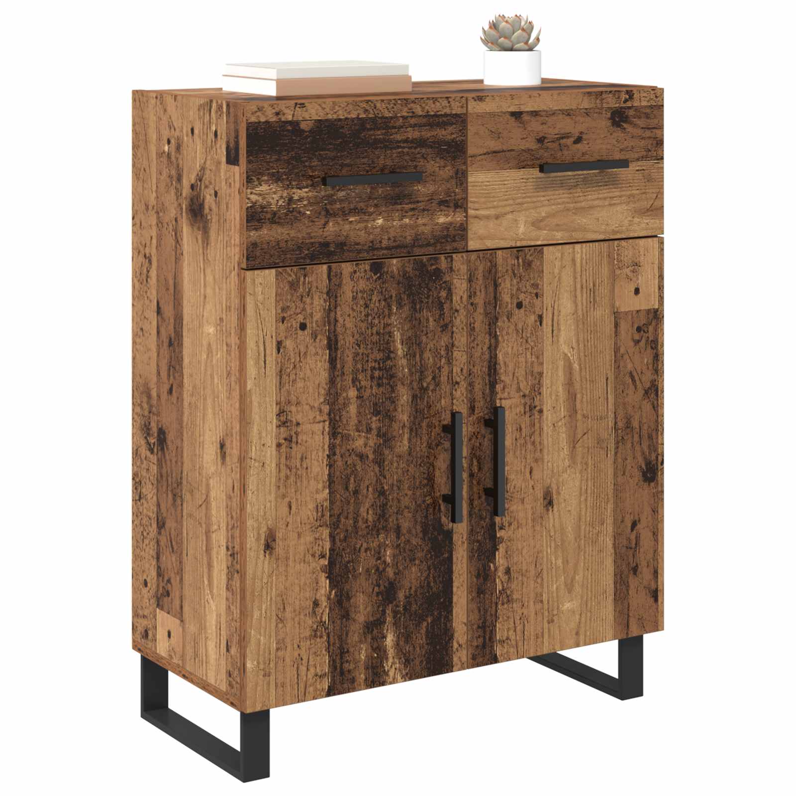 Buffet Bois Ancien 69,5 x 34 x 90 cm Bois d'ingénierie - XIOS