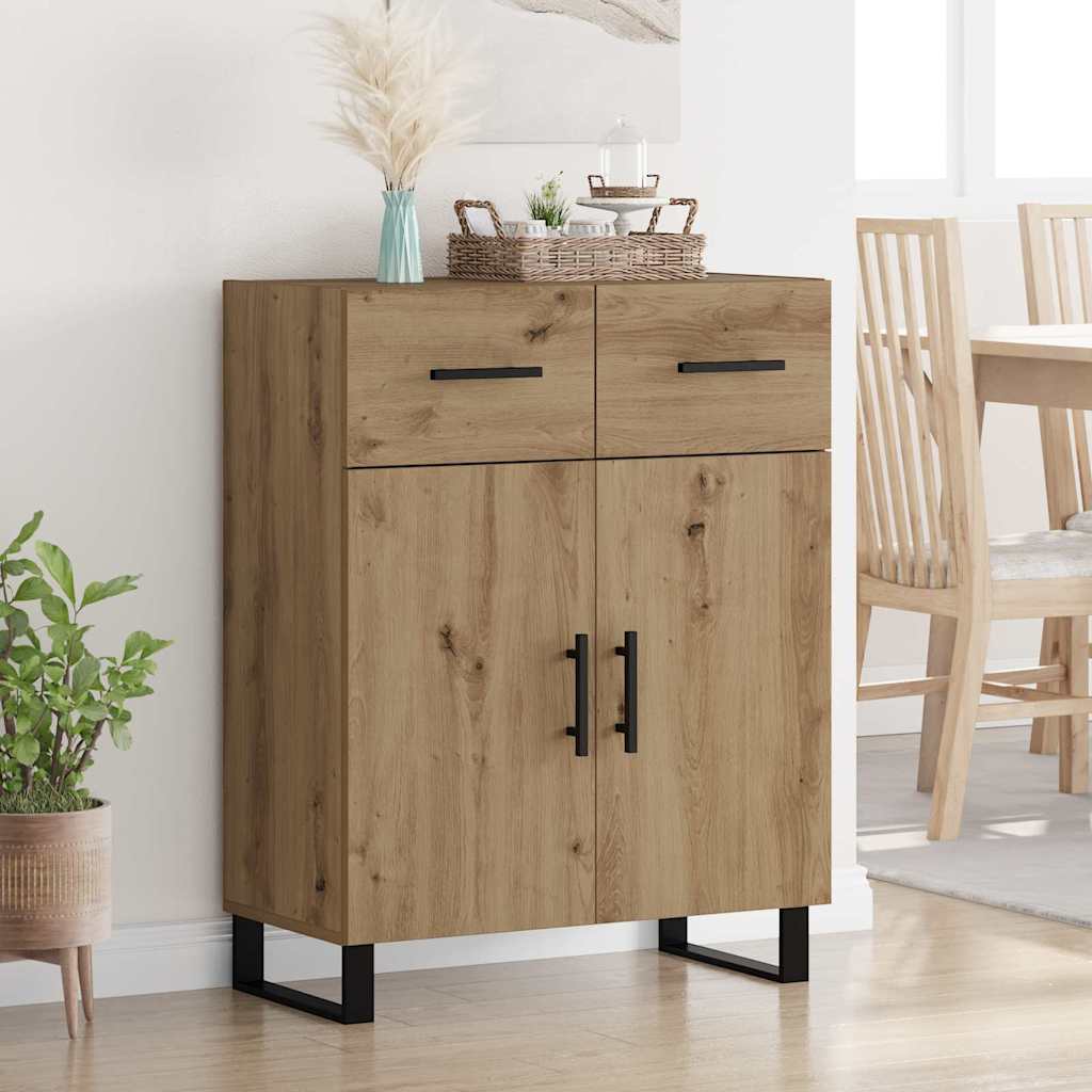 Buffet Chêne artisanal 69,5 x 34 x 90 cm Bois d'ingénierie - XIOS
