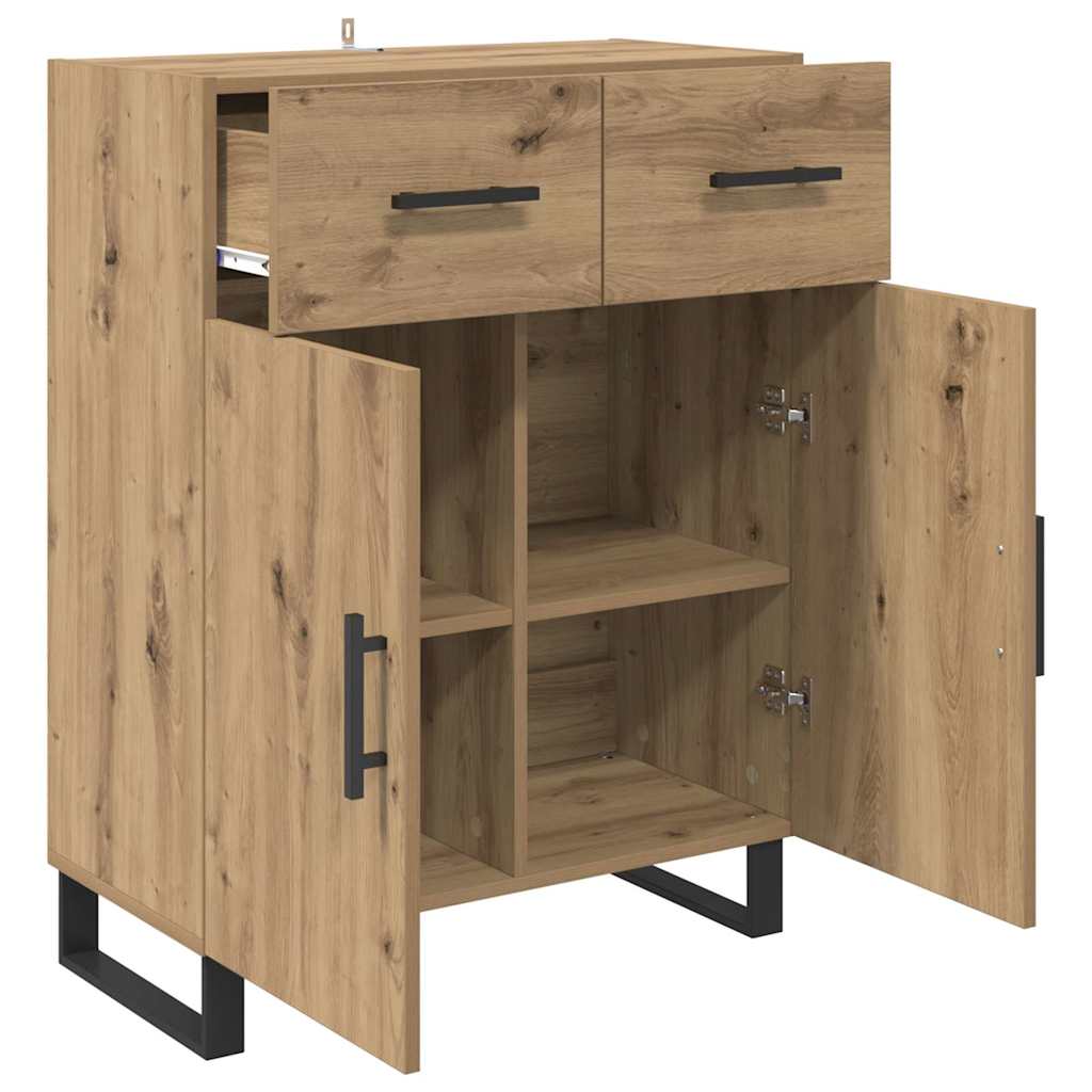 Buffet Chêne artisanal 69,5 x 34 x 90 cm Bois d'ingénierie - XIOS