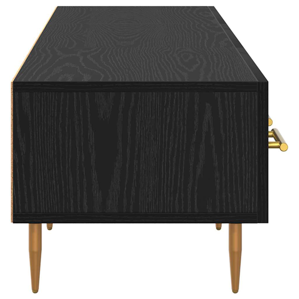 Meuble TV Chêne noir 150 x 36 x 30 cm Bois d'ingénierie - XIOS