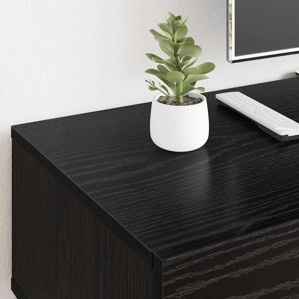 Meuble TV Chêne noir 150 x 36 x 30 cm Bois d'ingénierie - XIOS