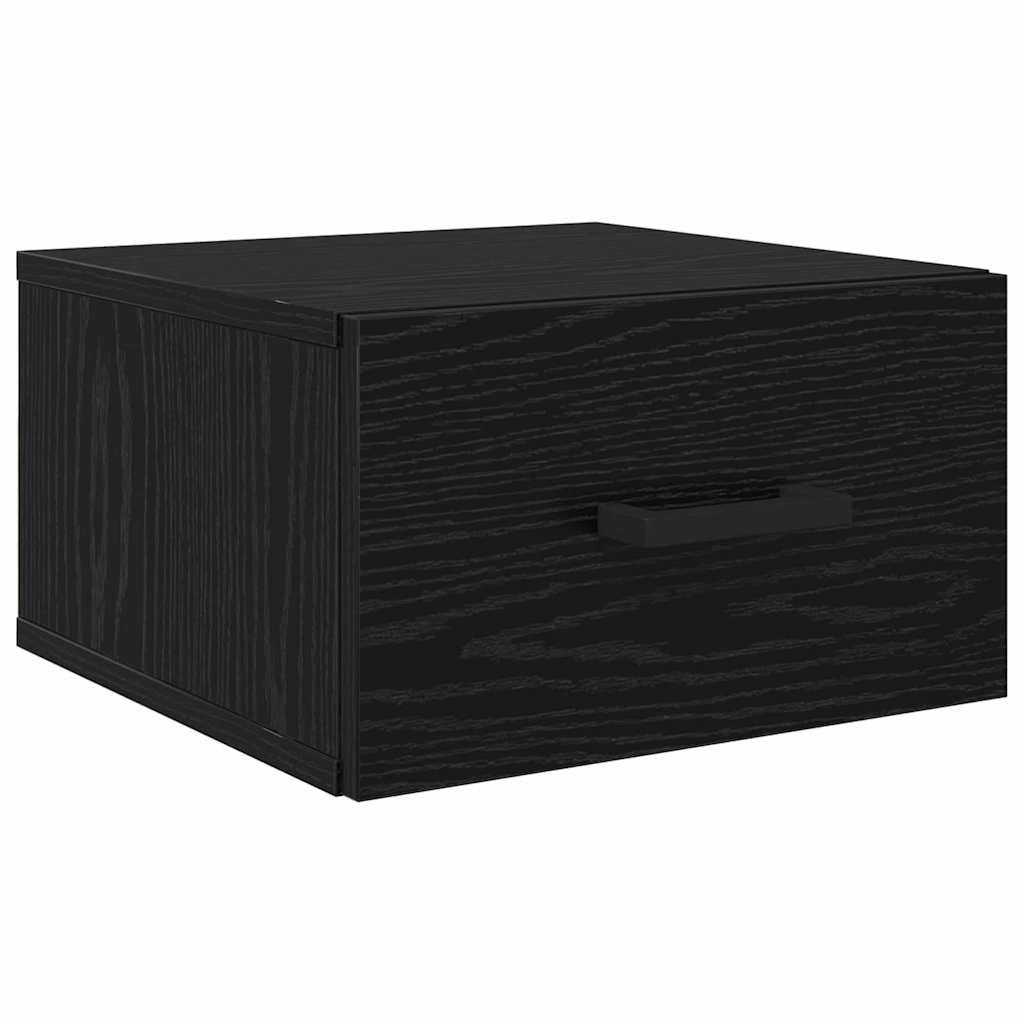 Cabinet de chevet Chêne noir 35 x 35 x 20 cm Bois d'ingénierie - XIOS
