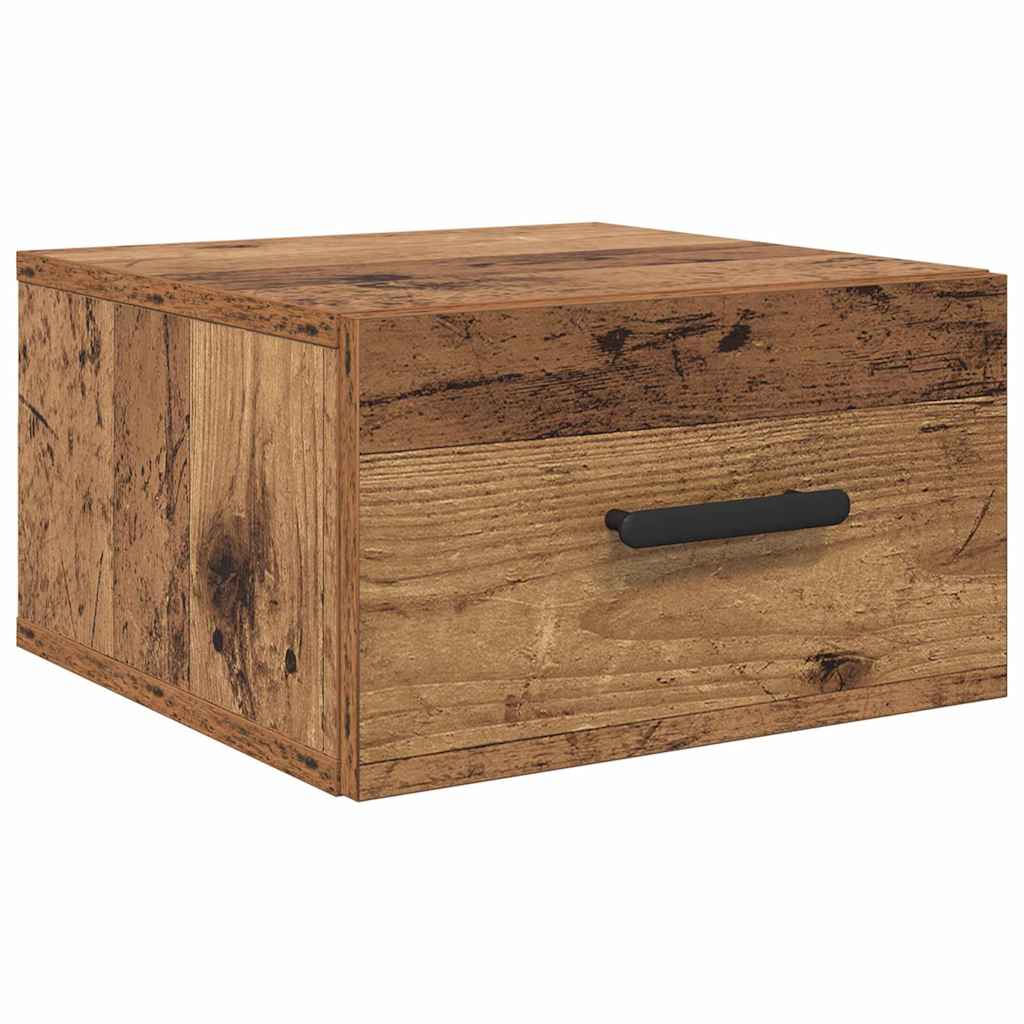 Cabinet de chevet 2 pcs Bois ancien 35 x 35 x 20 cm - XIOS
