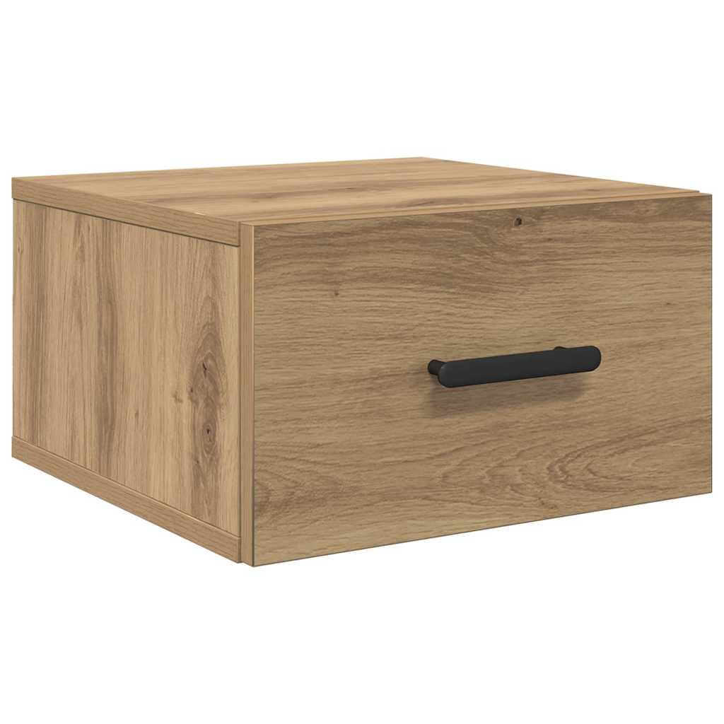 Cabinet de chevet 2 pcs chêne artisanal 35 x 35 x 20 cm - XIOS