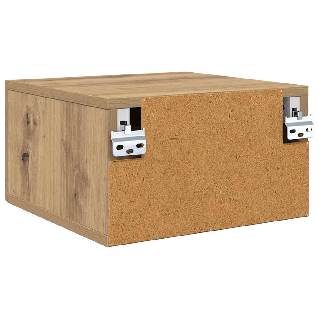 Cabinet de chevet 2 pcs chêne artisanal 35 x 35 x 20 cm - XIOS