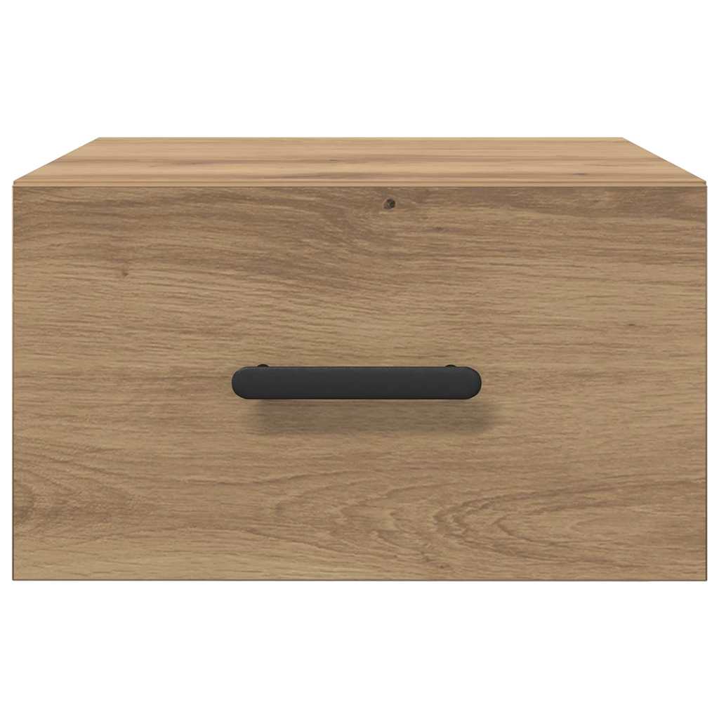 Cabinet de chevet 2 pcs chêne artisanal 35 x 35 x 20 cm - XIOS