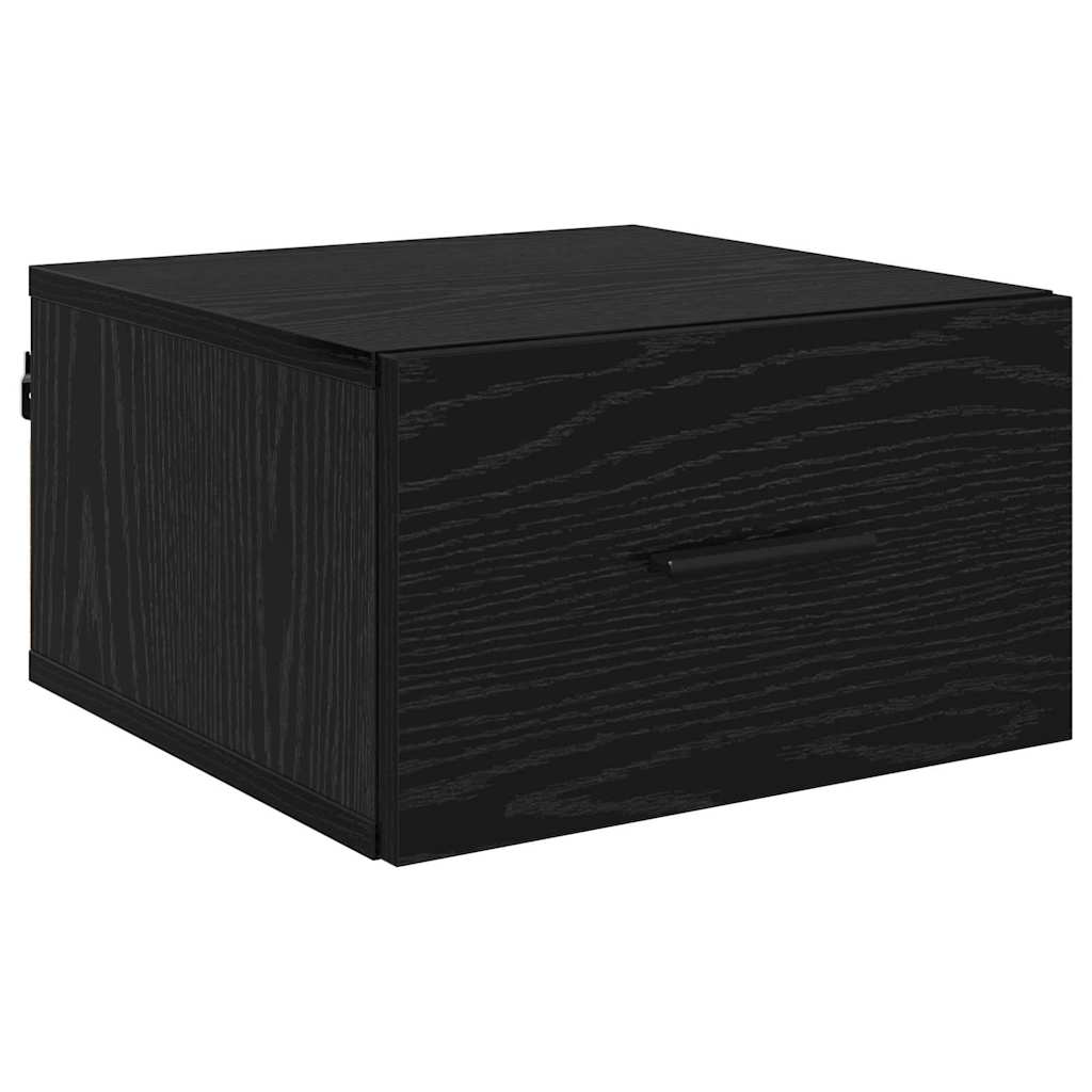 Cabinet de chevet avec tiroir 2 pcs Chêne noir 35 x 35 x 20 cm - XIOS