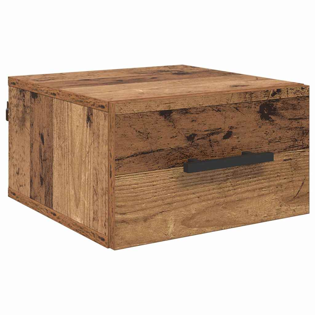 Cabinet de chevet Bois ancien 35 x 35 x 20 cm Bois d'ingénierie - XIOS