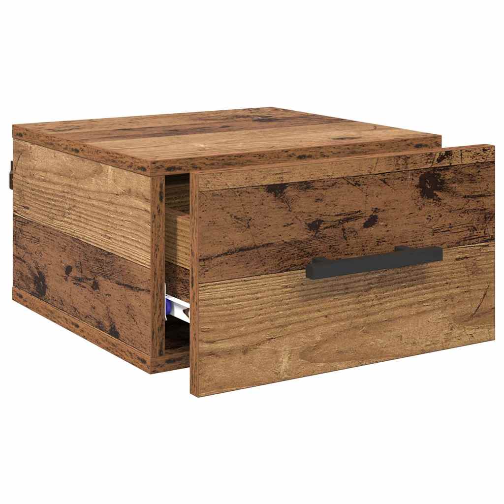 Cabinet de chevet Bois ancien 35 x 35 x 20 cm Bois d'ingénierie - XIOS