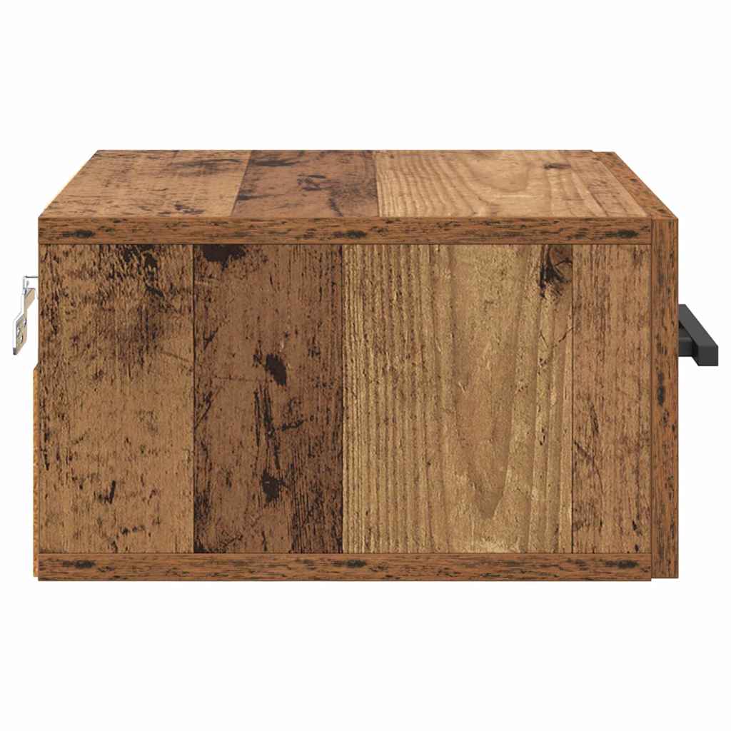 Cabinet de chevet Bois ancien 35 x 35 x 20 cm Bois d'ingénierie - XIOS