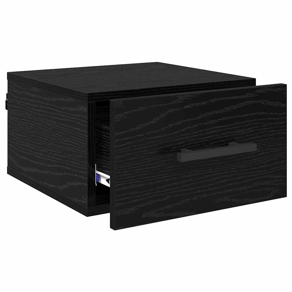 Cabinet de chevet Chêne noir 35 x 35 x 20 cm Bois d'ingénierie - XIOS